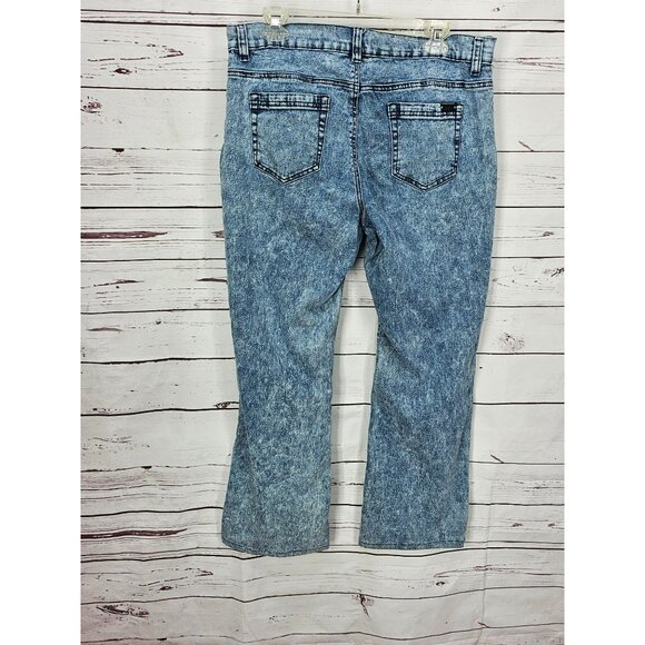 DG Diane Gilman Acid Washed Medium Women’s‎ Denim Blue Jeans sz 14 - Picture 9 of 12